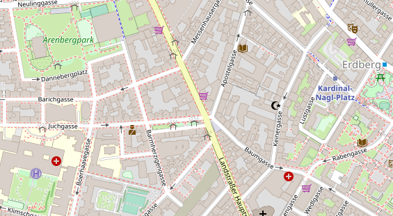 Schlüsseldienst auf Karte