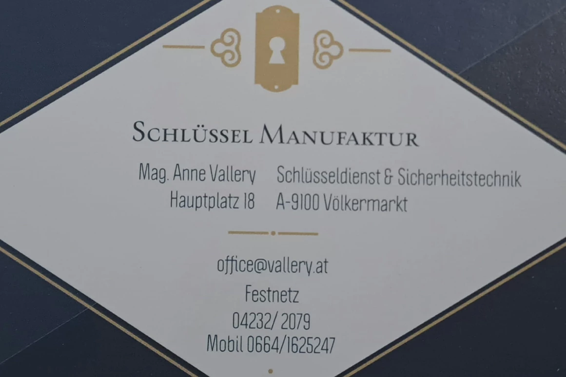 Schlüsseldienst: Schlüssel Manufaktur Mag. Anne Vallery